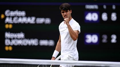 Wimbledon final as it happened: Alcaraz cruises past Djokovic to retain title